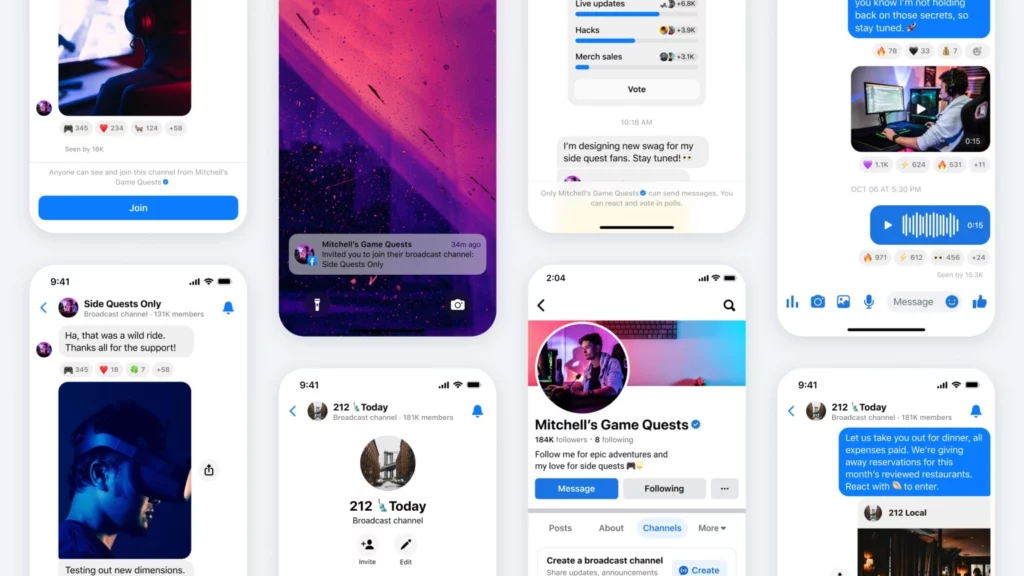 A Meta az Instagram után Facebookra és Messengerre is elhozza az egyirányú kommunikációt