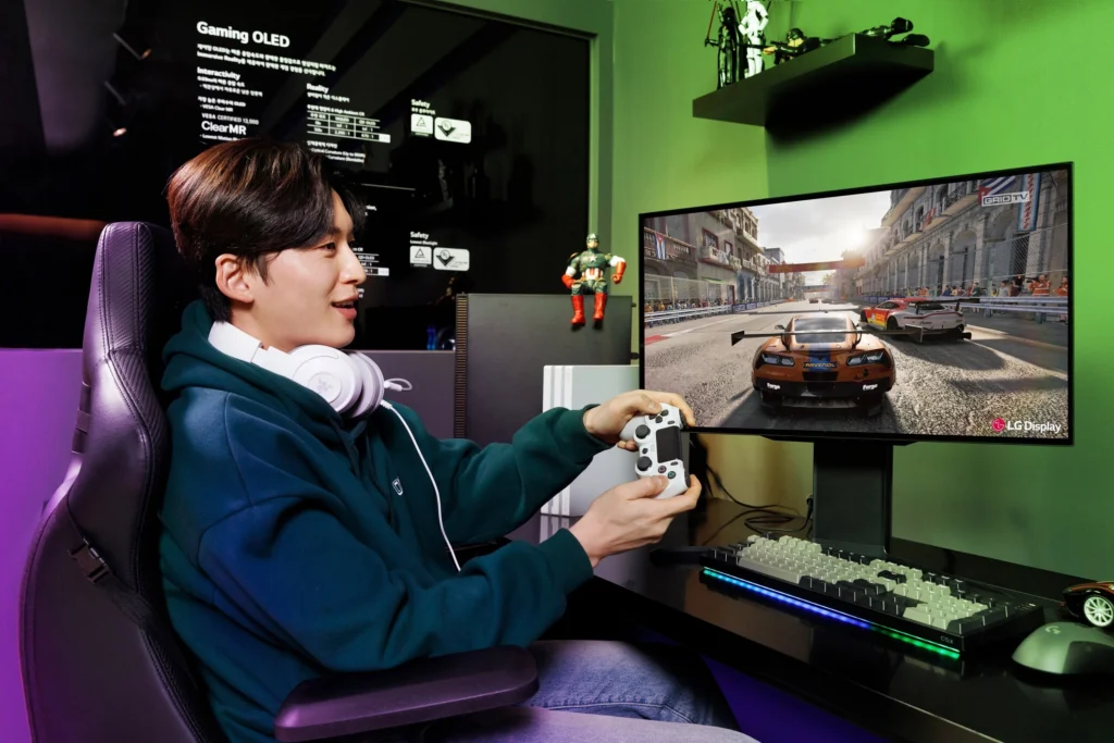 Az LG leleplezte az új, gamer monitorokba szánt OLED megjelenítőjét