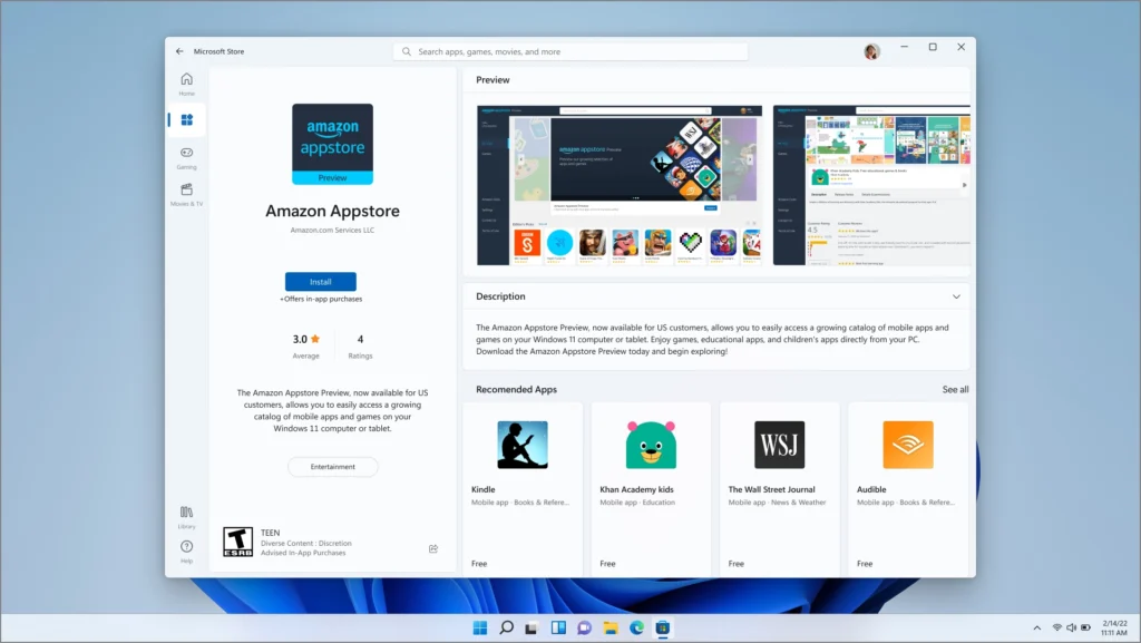 Eddig lehetett hivatalosan Android appokat futtatni Windowson