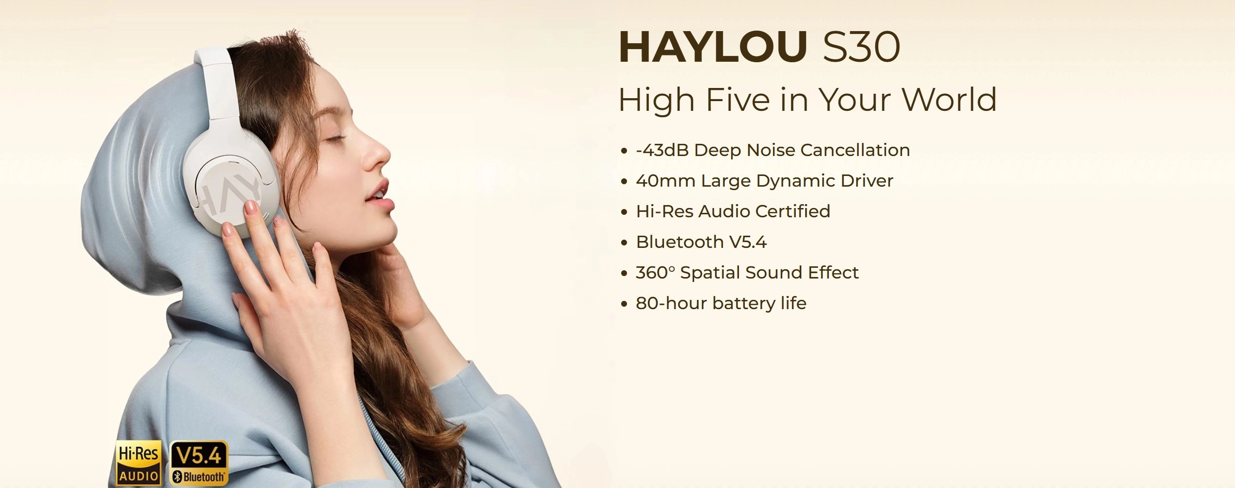 Xiaomi Haylou S30 Pro mikrofonos fejhallgató teszt