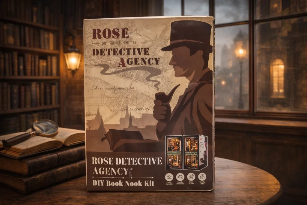 Cutebee Rose Detective Agency Book Nook teszt (SZ02)